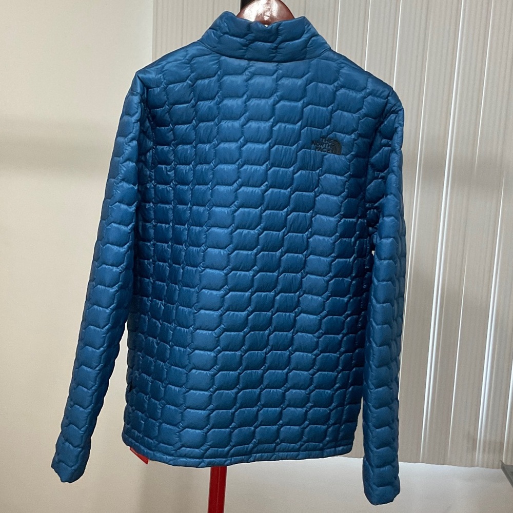 The North Face Men's Thermoball Jacket Size XL New Heron Blue TNF Slim Fit - Picture 5 of 10